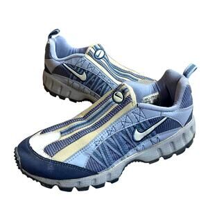 Nike Air Vintage Women's Humara Trail Running Shoe  2000 9 Blue White Zoom Air
